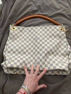 LV Damier Azure Artsy tote